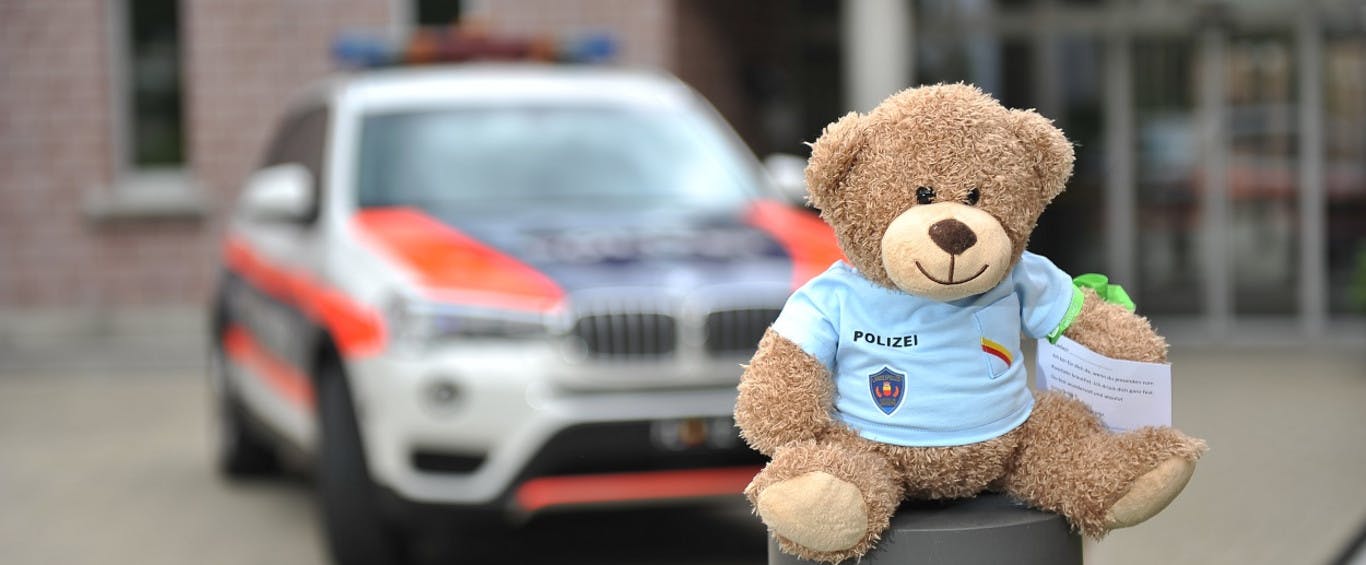 Teddybärenaktion Landespolizei