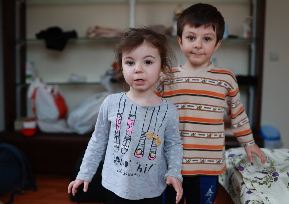 300 children arrived safely in Romania